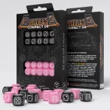 Kostky Fortress Compact - Black & Pink (20 ks)