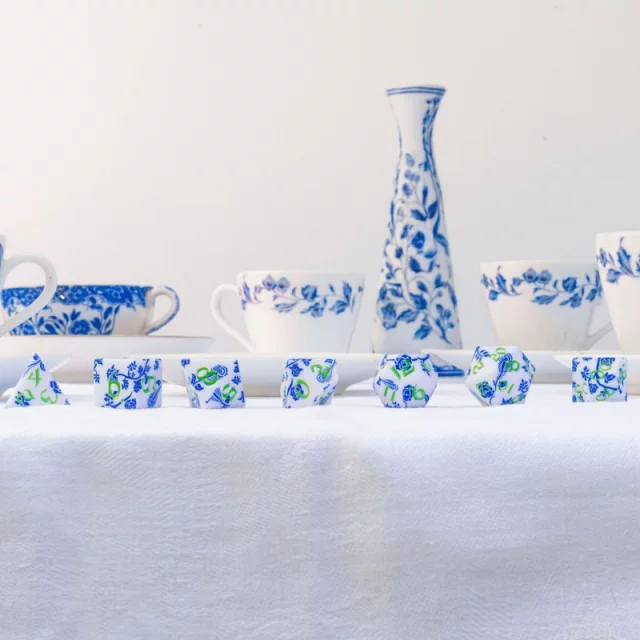 Kostky Full Art - Porcelain (7 ks)