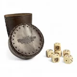 Kostky Kingdom Come: Deliverance  - Farkle hrací kostky s kalíškem