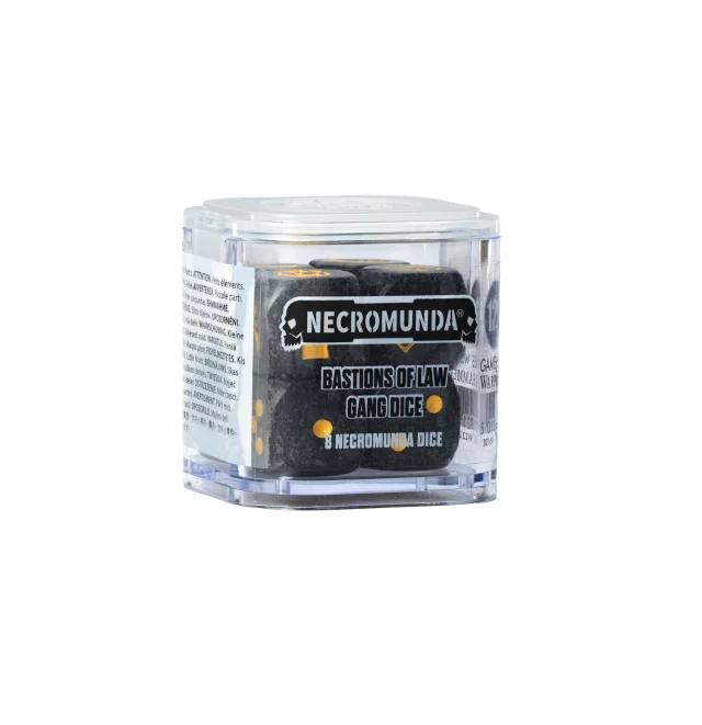 Kostky Necromunda - Bastions of Law Dice (8 ks)