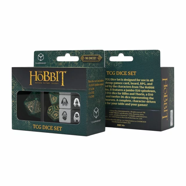 Kostky The Hobbit - Verdant Grove (16 ks)