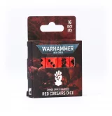 Kostky Warhammer: 40,000 - Chaos Space Marines: Red Corsairs Dice (16 ks)