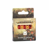 Kostky Warhammer Age of Sigmar - Blades of Khorne Dice (16 ks)