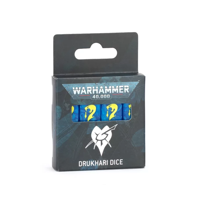 Kostky Warhammer Age of Sigmar - Drukhari Dice (16 ks)