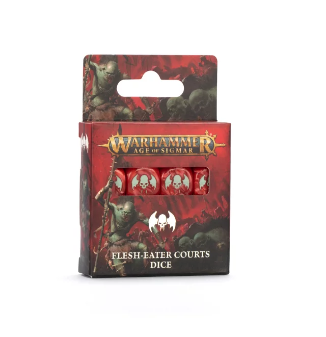 Kostky Warhammer Age of Sigmar - Flesh-Eater Courts Dice (16 ks)