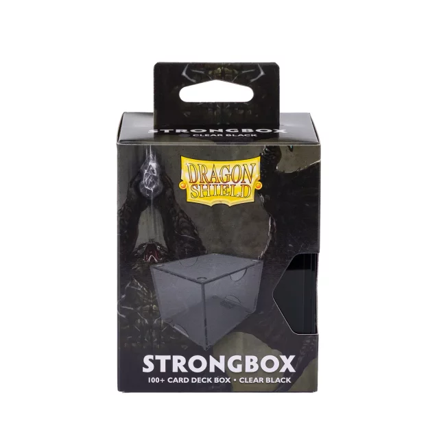 Krabička na karty Dragon Shield - Black (Strongbox 100+)