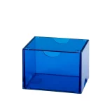 Krabička na karty Dragon Shield - Clear Blue (Strongbox 100+)