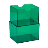 Krabička na karty Dragon Shield - Clear Green (Strongbox 100+)