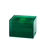 Krabička na karty Dragon Shield - Clear Green (Strongbox 100+)
