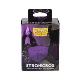 Krabička na karty Dragon Shield - Clear Purple (Strongbox 100+)
