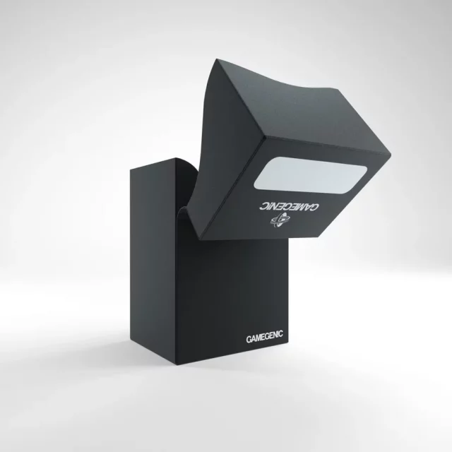 Krabička na karty Gamegenic - Deck Holder 80+ Black - Krabičky na karty