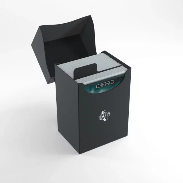 Krabička na karty Gamegenic - Deck Holder 80+ Black - Krabičky na karty