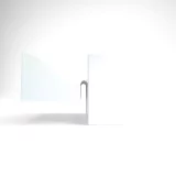 Krabička na karty Gamegenic - Side Holder 80+ White