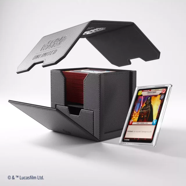 Krabička na karty Gamegenic -  Star Wars: Unlimited Deck Pod Black