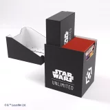 Krabička na karty Gamegenic - Star Wars: Unlimited Soft Crate Black/White