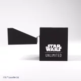 Krabička na karty Gamegenic - Star Wars: Unlimited Soft Crate Black/White