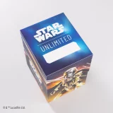 Krabička na karty Gamegenic - Star Wars: Unlimited Soft Crate Captain Phasma Stormtrooper