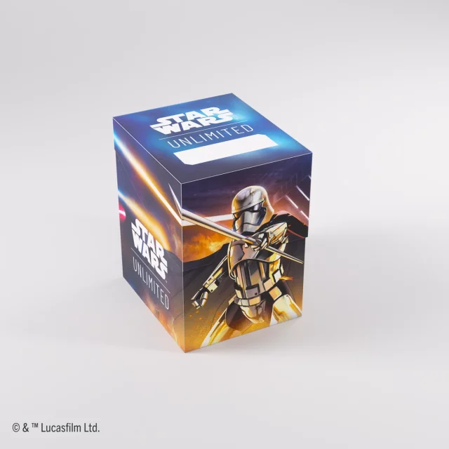 Krabička na karty Gamegenic - Star Wars: Unlimited Soft Crate Captain Phasma Stormtrooper