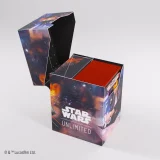 Krabička na karty Gamegenic - Star Wars: Unlimited Soft Crate Han Solo Millenium Falcon