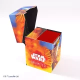 Krabička na karty Gamegenic - Star Wars: Unlimited Soft Crate Luke/Vader