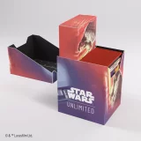 Krabička na karty Gamegenic - Star Wars: Unlimited Soft Crate Qui-Gon Jinn