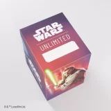 Krabička na karty Gamegenic - Star Wars: Unlimited Soft Crate Qui-Gon Jinn
