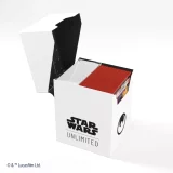 Krabička na karty Gamegenic - Star Wars: Unlimited Soft Crate White/Black