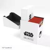 Krabička na karty Gamegenic - Star Wars: Unlimited Soft Crate White/Black