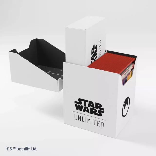 Krabička na karty Gamegenic - Star Wars: Unlimited Soft Crate White/Black