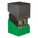 Krabička na karty Ultimate Guard - Boulder Deck Case Black/Green (100+)