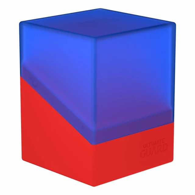 Krabička na karty Ultimate Guard - Boulder Deck Case Blue/Red (100+)