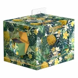 Krabička na karty Ultimate Guard - Floral Places Sidewinder 100+ Bahia Green