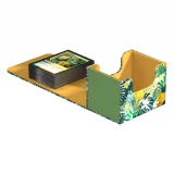 Krabička na karty Ultimate Guard - Floral Places Sidewinder 100+ Bahia Green