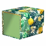 Krabička na karty Ultimate Guard - Floral Places Sidewinder 100+ Bahia Green