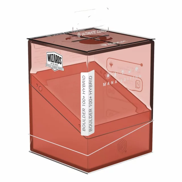 Krabička na karty Ultimate Guard - Mana Edition - Boulder Deck Case Mountain (100+)