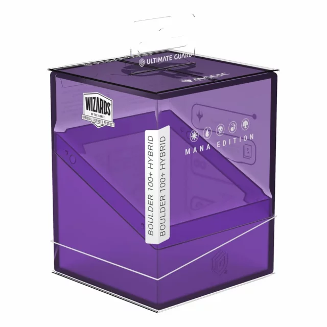 Krabička na karty Ultimate Guard - Mana Edition - Boulder Deck Case Swamp (100+)
