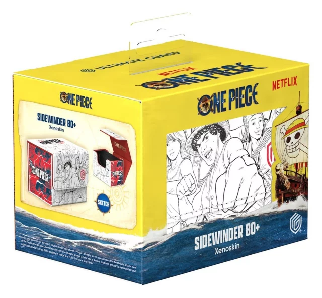 Krabička na karty Ultimate Guard - One Piece - Sketch Sidewinder 80+