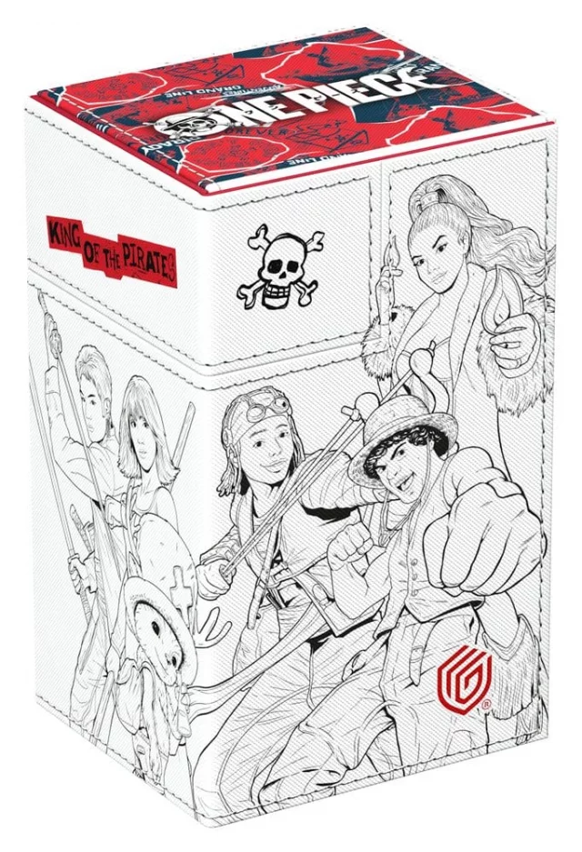 Krabička na karty Ultimate Guard - One Piece - Sketch (Flip'n'Tray 80+ XenoSkin)