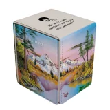 Krabička na karty Ultra PRO - Bob Ross: Mighty Mountain Lake Alcove Flip