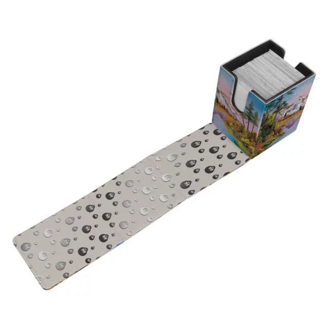 Krabička na karty Ultra PRO - Bob Ross: Mighty Mountain Lake Alcove Flip