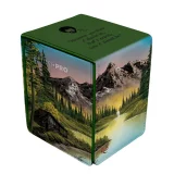 Krabička na karty Ultra PRO - Bob Ross: Mountain Retreat Alcove Flip