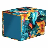 Krabička na karty Ultimate Guard - Floral Places Sidewinder 100+ Tulum Blue