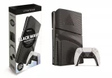 Kryt na konzoli PS 5 Slim - Black Wave Faceplates Kit