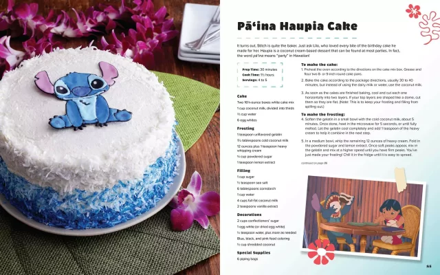 Kuchařka Lilo and Stitch: The Official Cookbook