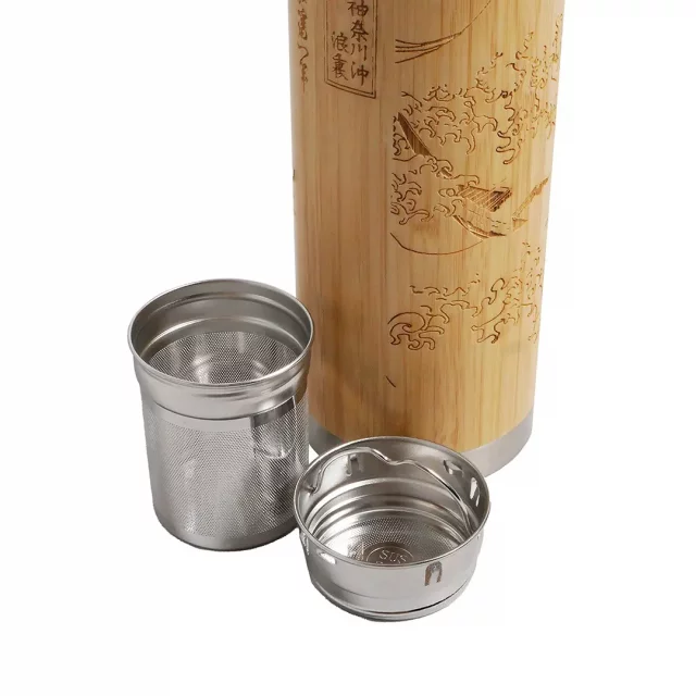 bambusová láhev