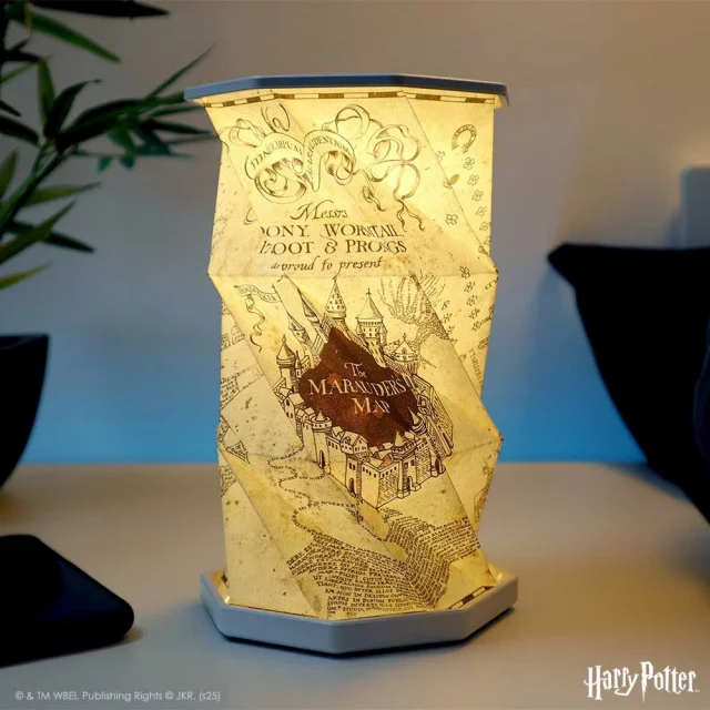 Lampička Harry Potter - Marauders Map Foldable Lamp
