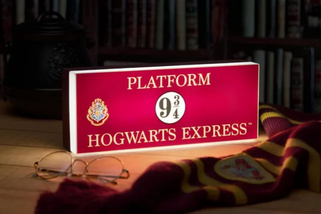 Lampička Harry Potter - Platform 9 3/4 sign