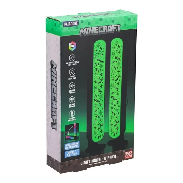 Lampička Minecraft - Light Bar Set (2 panely) - Xzone.cz