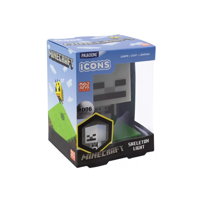 Lampička Minecraft - Skeleton