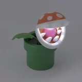 Lampička Super Mario - Piranha Plant